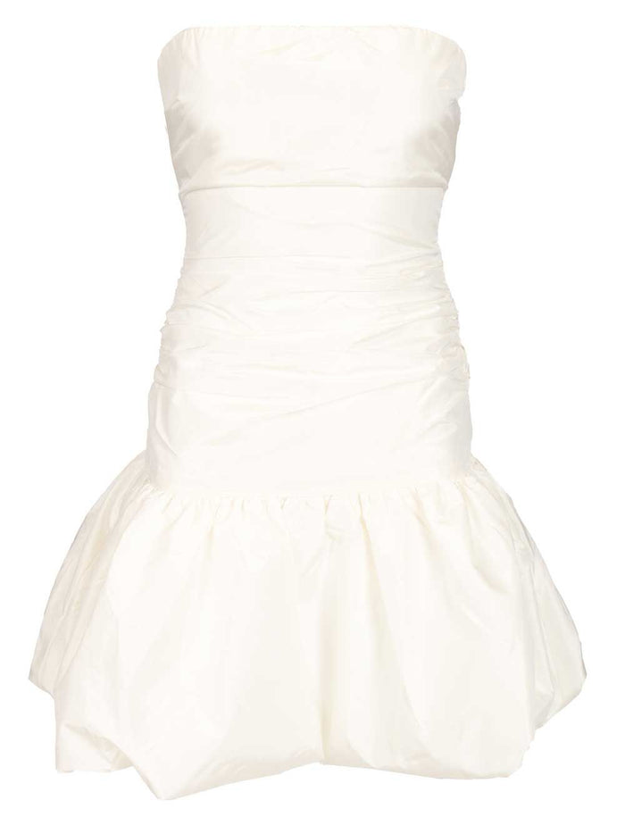 Balloon Dress White