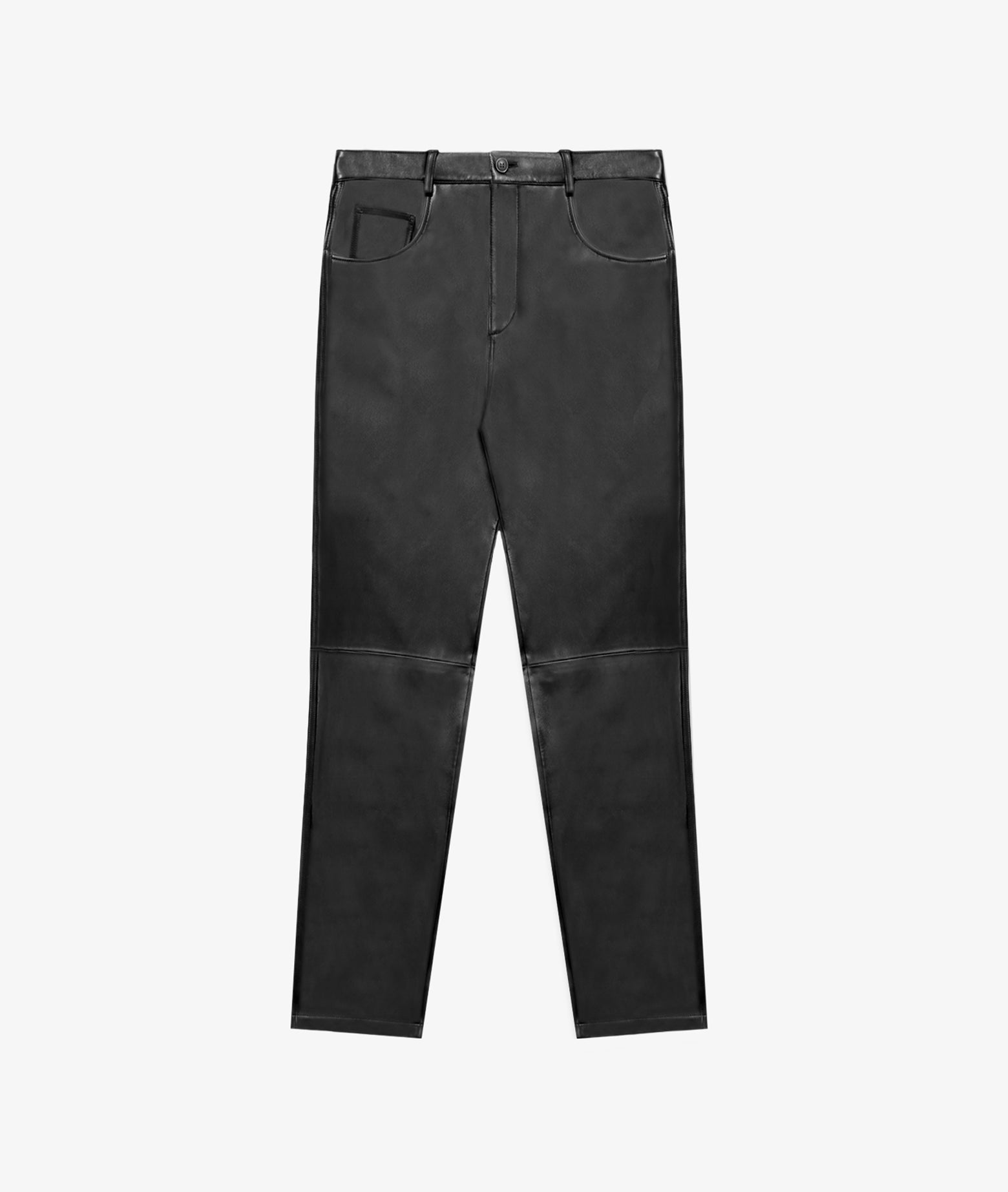 Leather Trouser Racer Black Miscellaneous Trousers