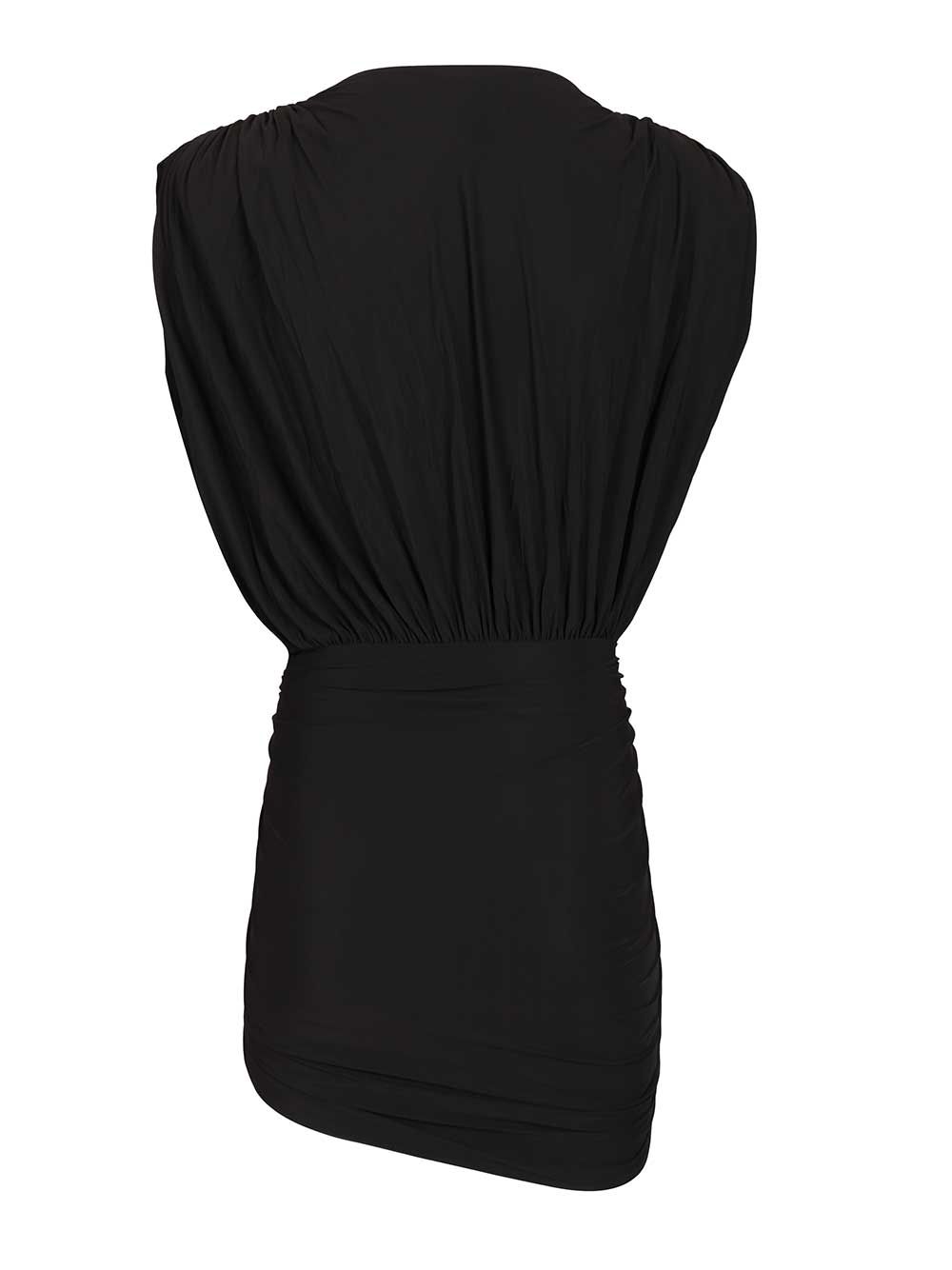 Mini Dress Candice Black Jersey Polyamide Elastan