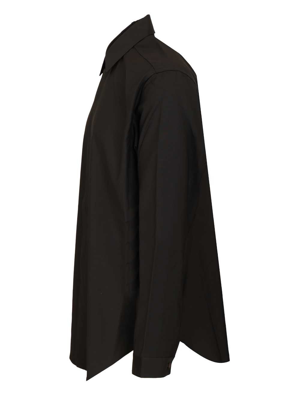 Classic Shirt Black Wool
