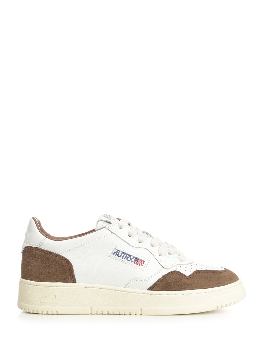 Medalist Low Sneakers White Cow Leather Nylon