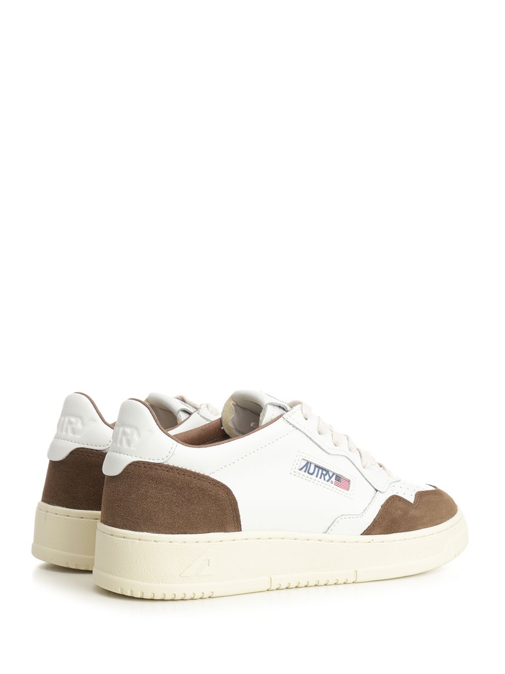 Medalist Low Sneakers White Cow Leather Nylon