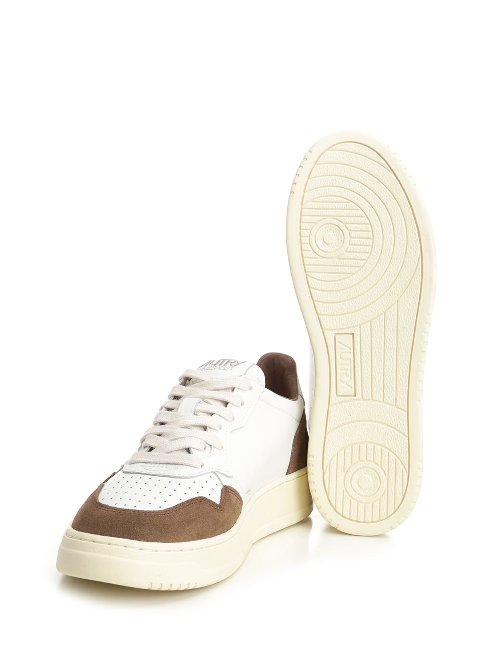 Medalist Low Sneakers White Cow Leather Nylon