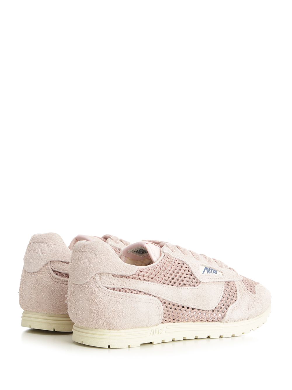 Windspin sneaker in perforated leather Rose