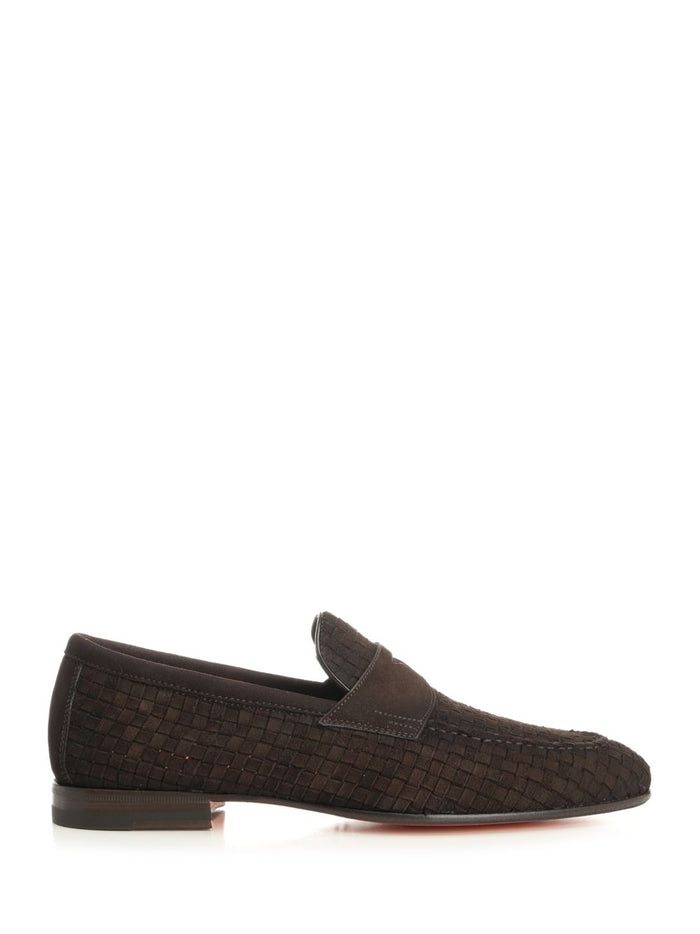 Gwendal suede mocassins Brown Goat Lamb Loafers