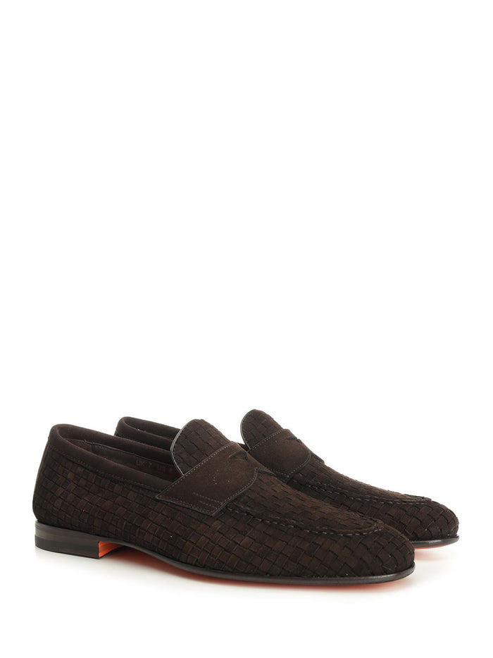 Gwendal suede mocassins Brown Goat Lamb Loafers