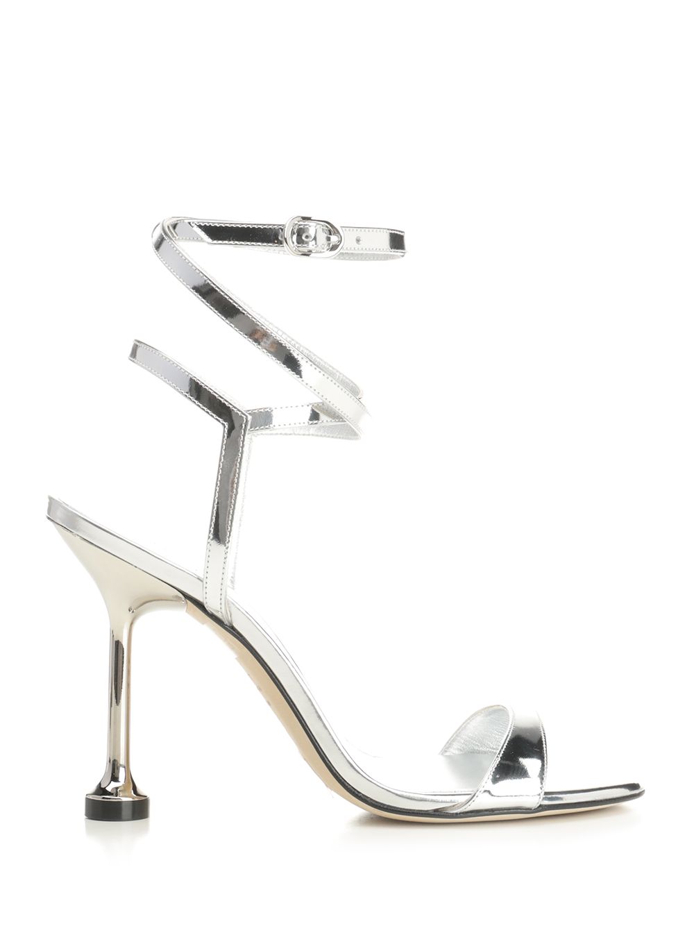 Nudistini wrap 100 sandals Silver W Ftw (sandals)