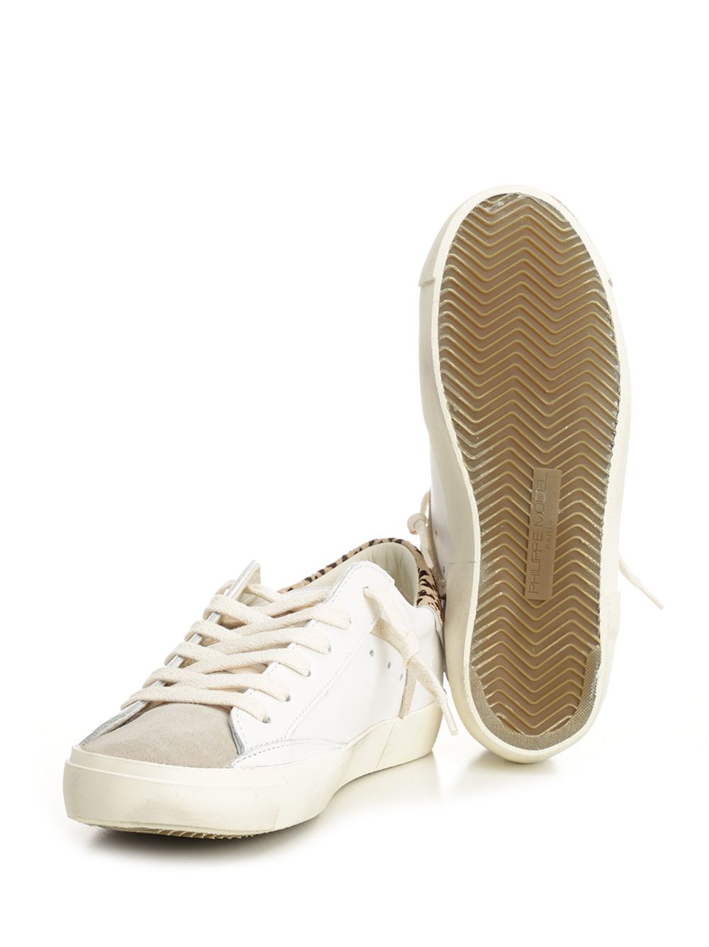 Prsx Low Woman White Calf Leather Sneaker