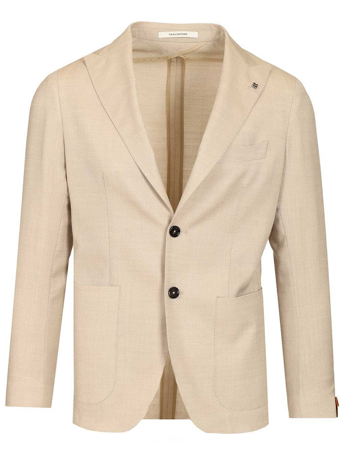 Montecarlo blazer Beige Wool Jacket