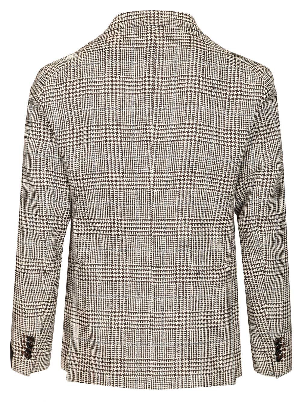 Monte Carlo Prince of Wales Blazer Brown Jacket