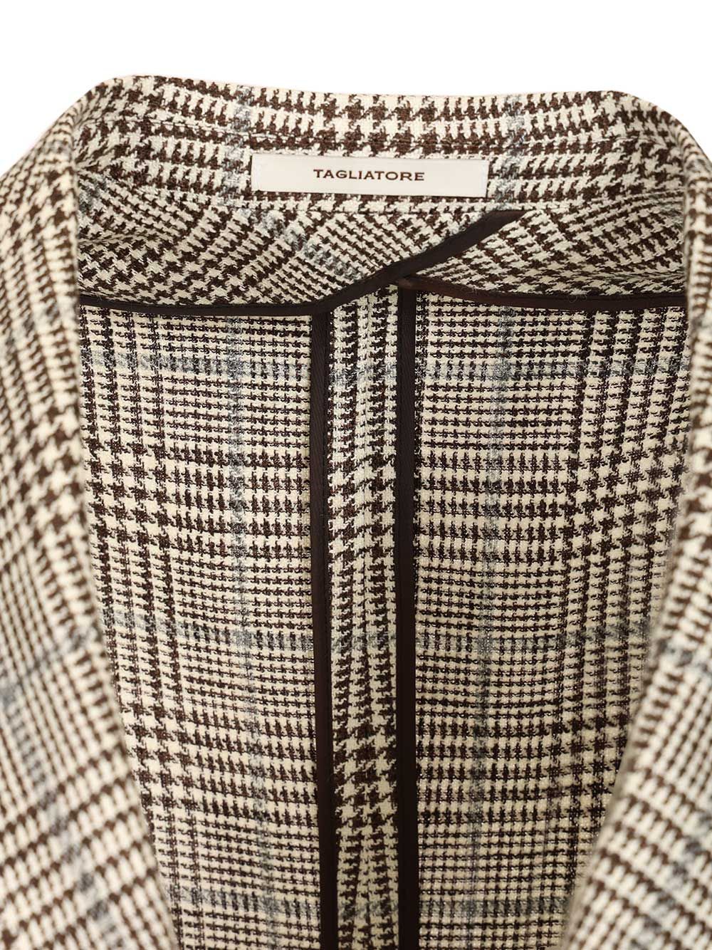 Monte Carlo Prince of Wales Blazer Brown Jacket