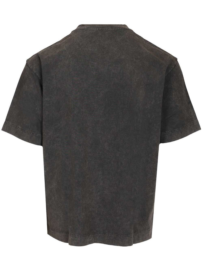 Racing Skate T-shirt Black Cotton