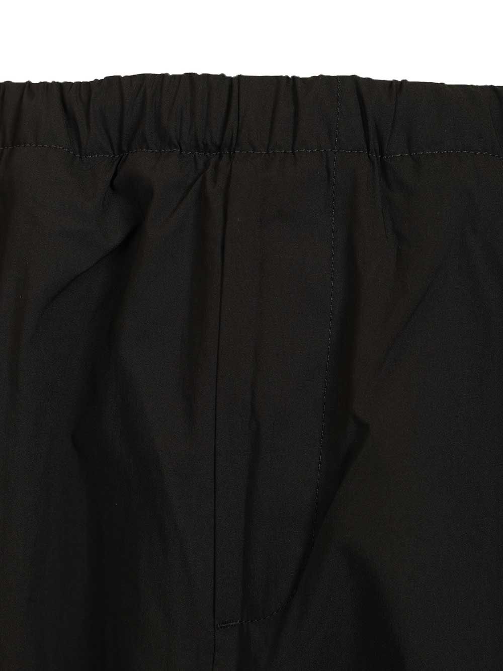 Technical poplin trousers Black Co Pa Ea