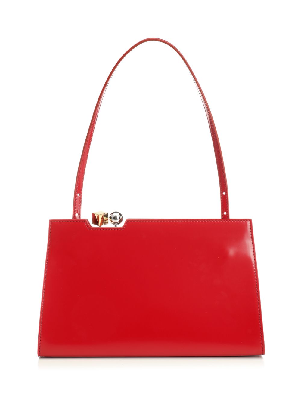 LE SALON Red Handbags