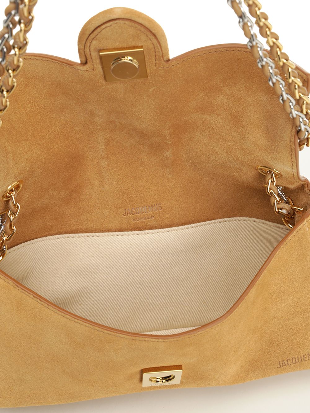 LE BAMBINO CHAINE Brown Principal:calf Leather Shoulder Bags