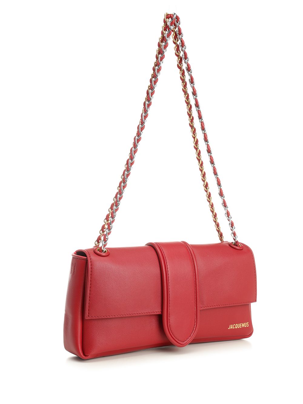 Le Bambino Chaine Red Shoulder Bags