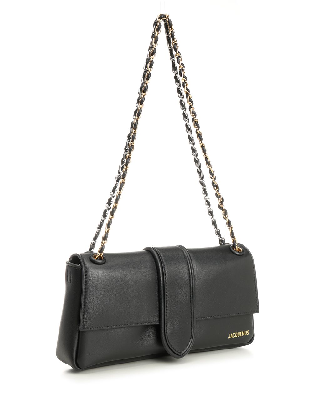 LE BAMBINO CHAINE Black Shoulder Bags