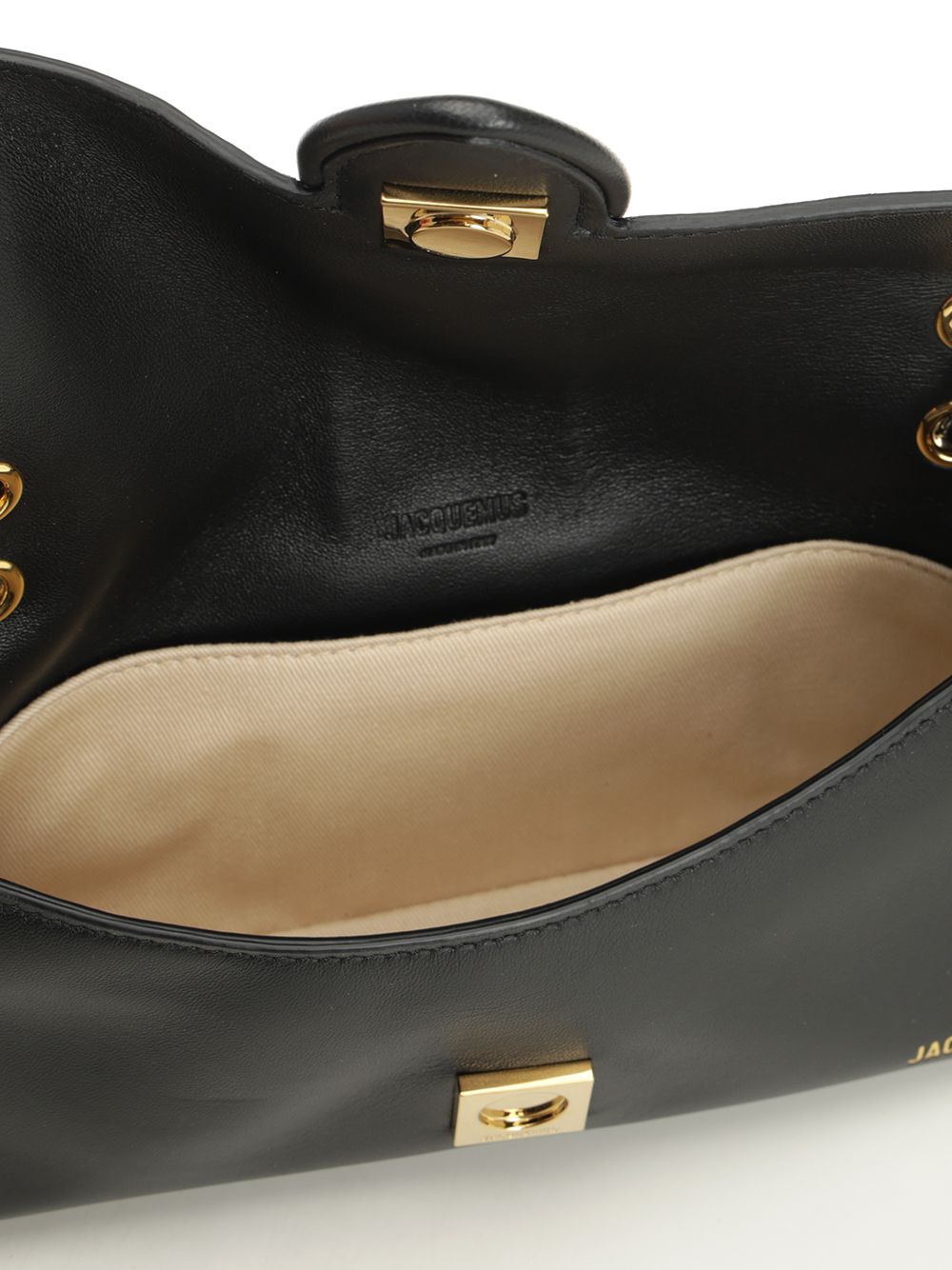LE BAMBINO CHAINE Black Shoulder Bags
