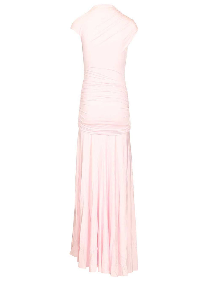 Long Dress Rose Mainvi Ea Liningvi