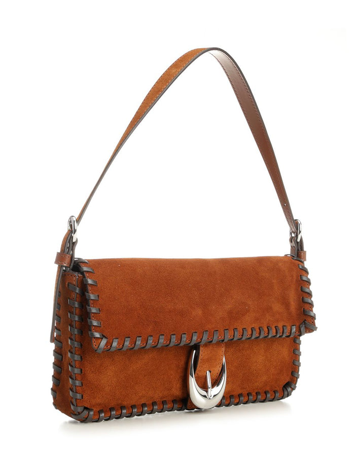 HARLOW SUEDE BAG Brown Cow Leather (bos Taurus) Shoulder