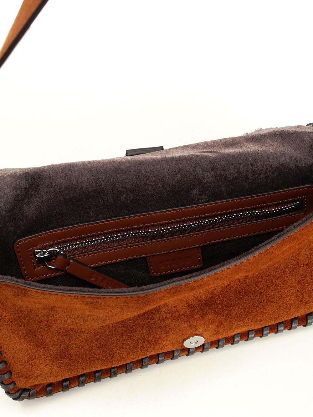 HARLOW SUEDE BAG Brown Cow Leather (bos Taurus) Shoulder