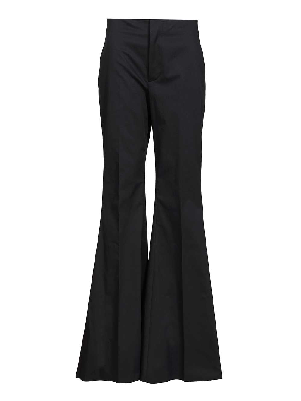 Florida Trousers Blue Cotton Elastane