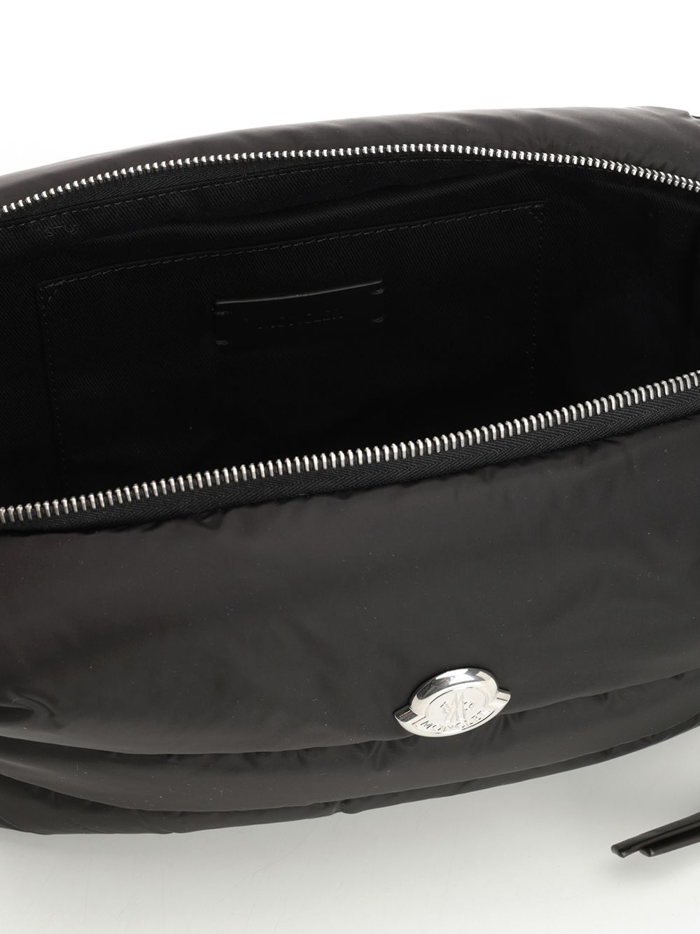 Caradoc Quilted Beauty Case Black Nylon Small Leather Goods