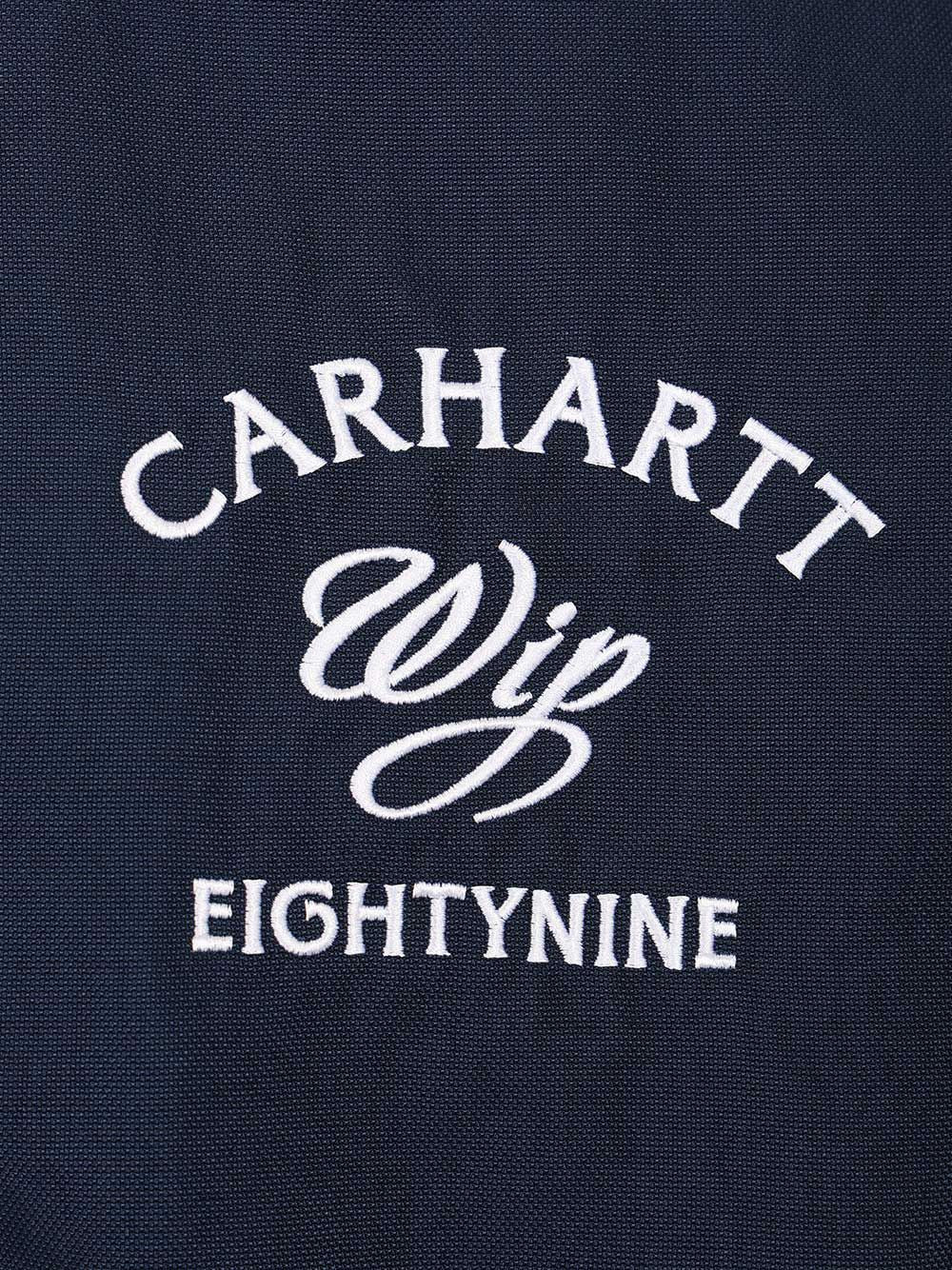 Eightynine Coach Jacket Blue Nylon 5.9 Oz