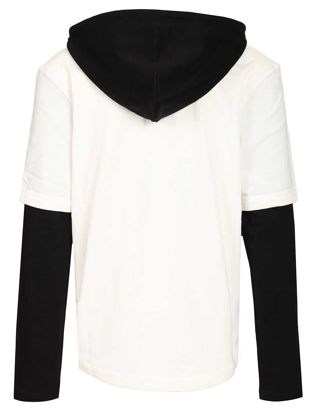 Letro Long-Sleeved T-Shirt White Cotton