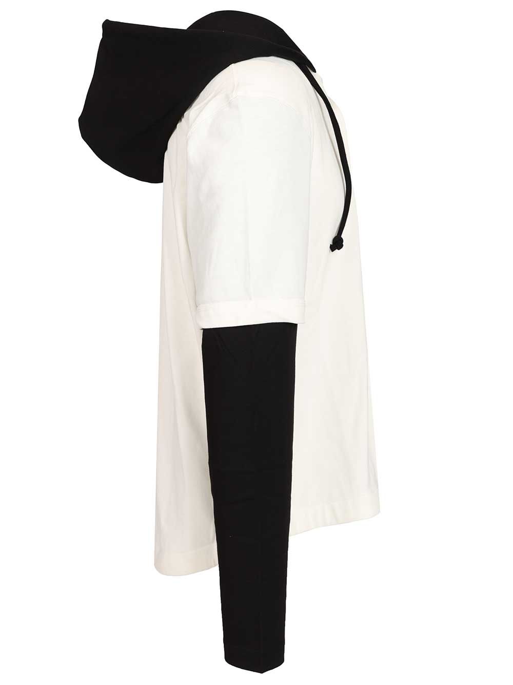 Letro Long-Sleeved T-Shirt White Cotton