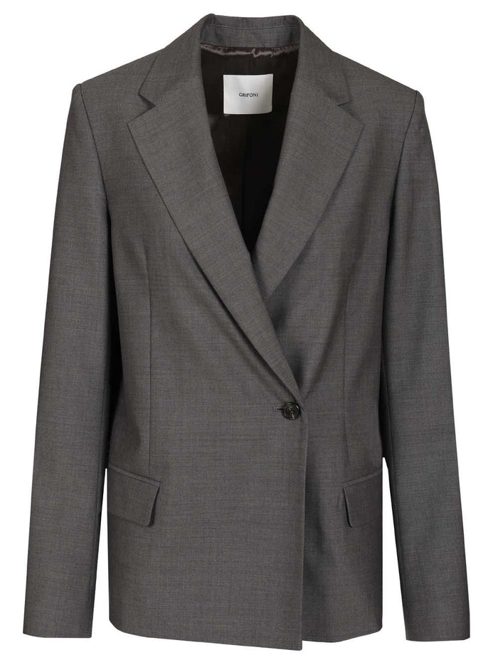 Blazer Grey Jacket
