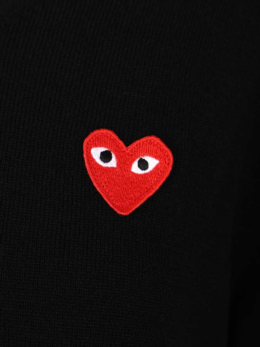 Crew Neck Wool Sweater Black Knitwear