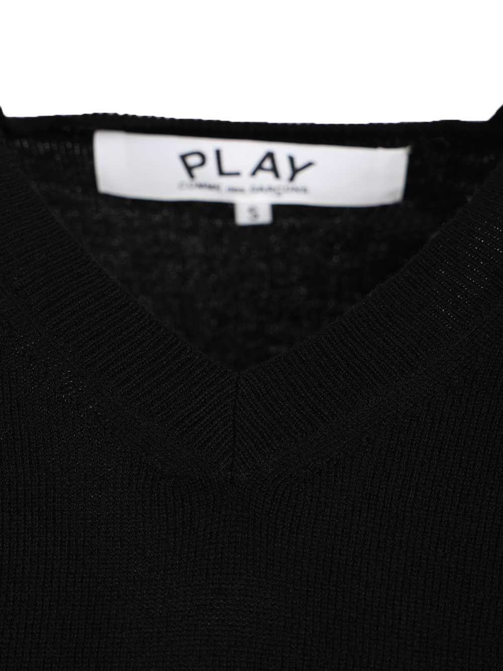 Crew Neck Wool Sweater Black Knitwear
