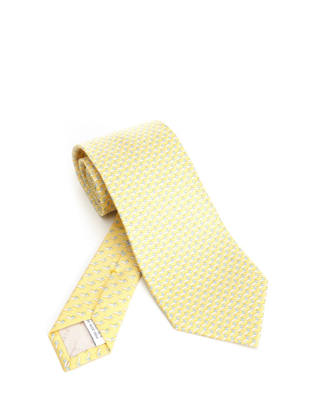 Silk Tie Yellow Wool Interlining Ties And Bow