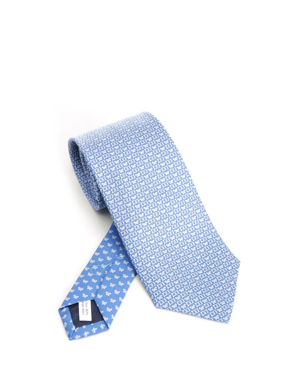 Silk Tie Light Blue Wool Interlining Ties And Bow