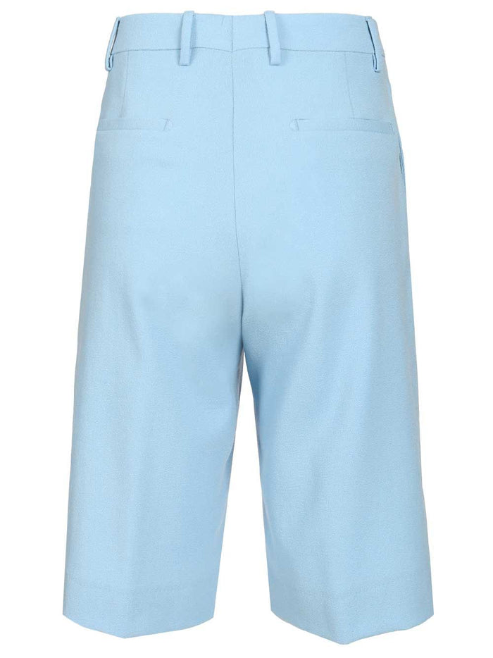 Bermuda Shorts Light Blue Trousers