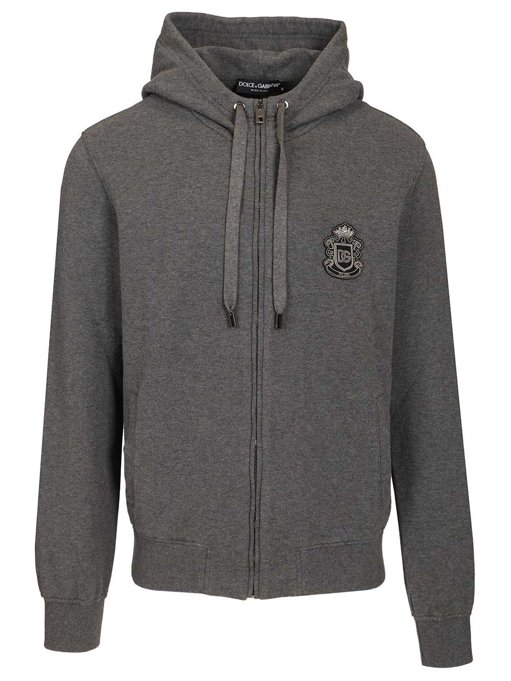 Hu7p4 + Patch Araldico Grey Co Sweatshirts