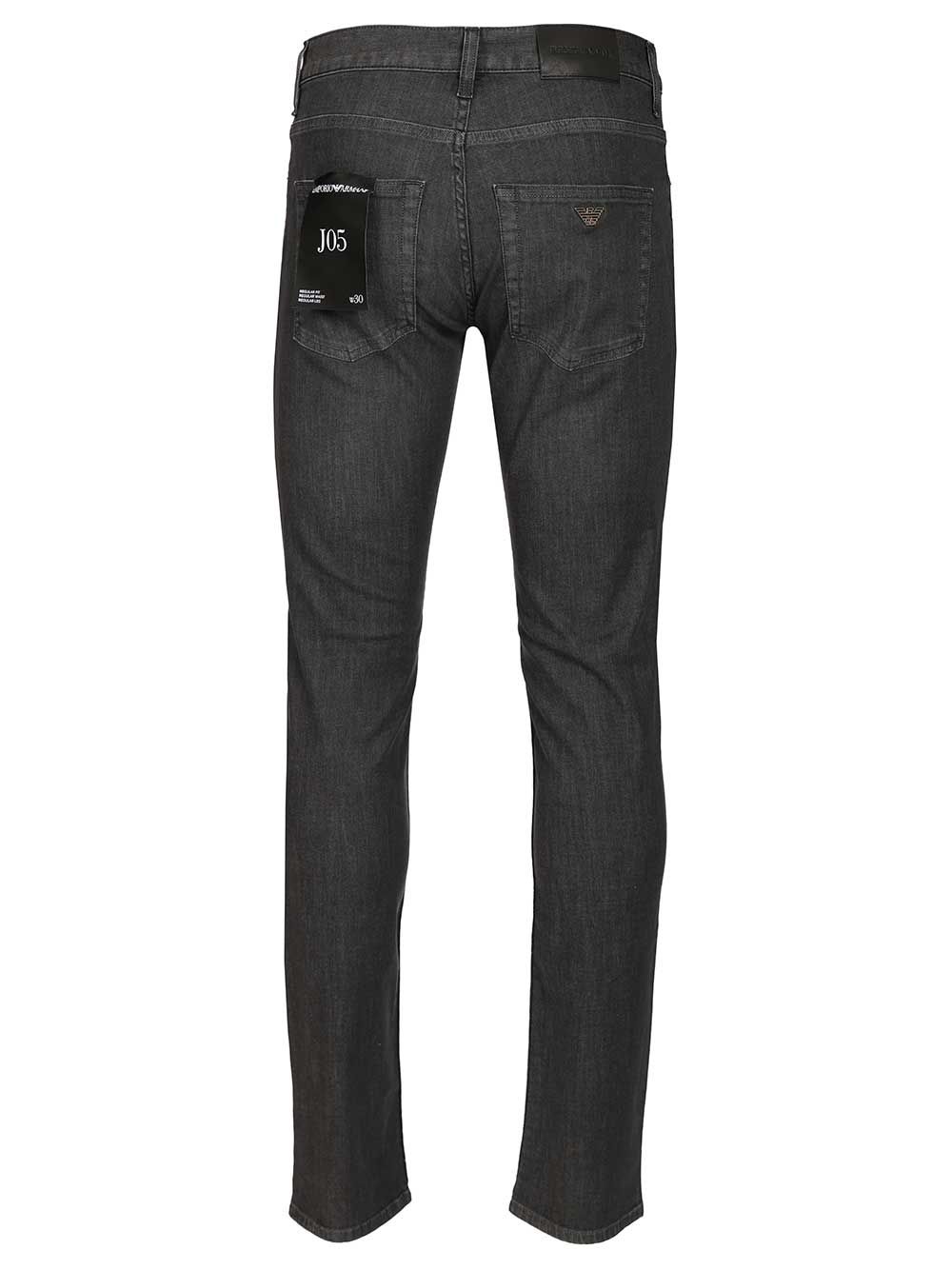 Straight Denim Light Cotton Grey Jean