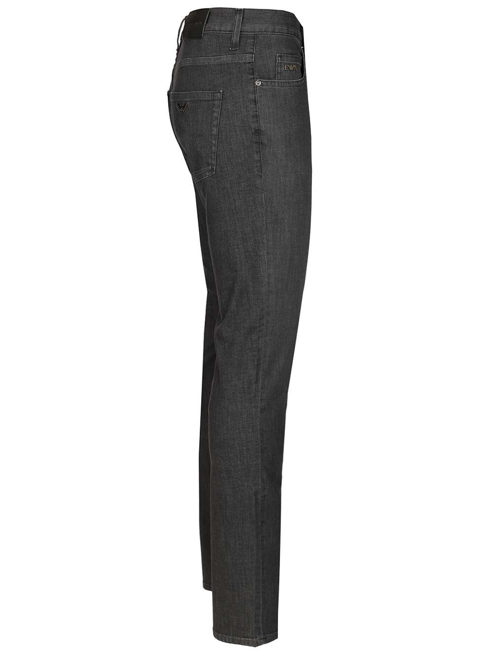 Straight Denim Light Cotton Grey Jean