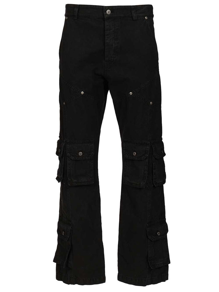 Owr Gd Cot Multipkt Relax Pan Black Mens Woven Pant Trousers