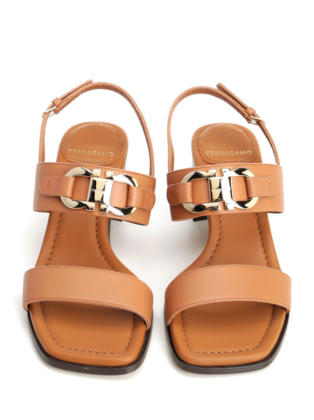 Lou 55 Brown Upper: Calf Lining: Lamb Sandal