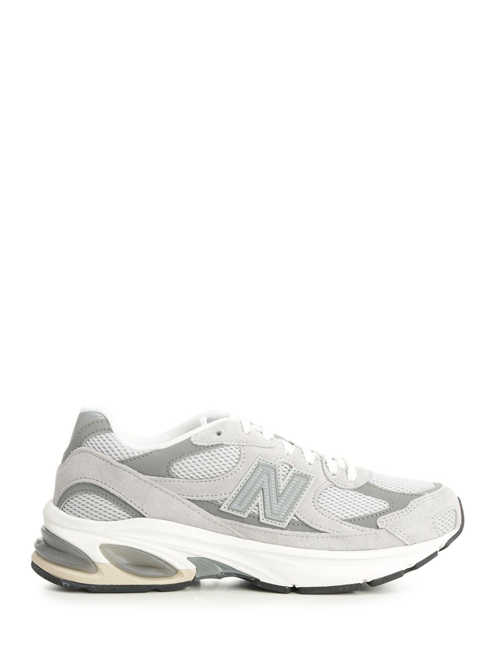 2010 Grey Leather/synthetic/mesh Sneaker