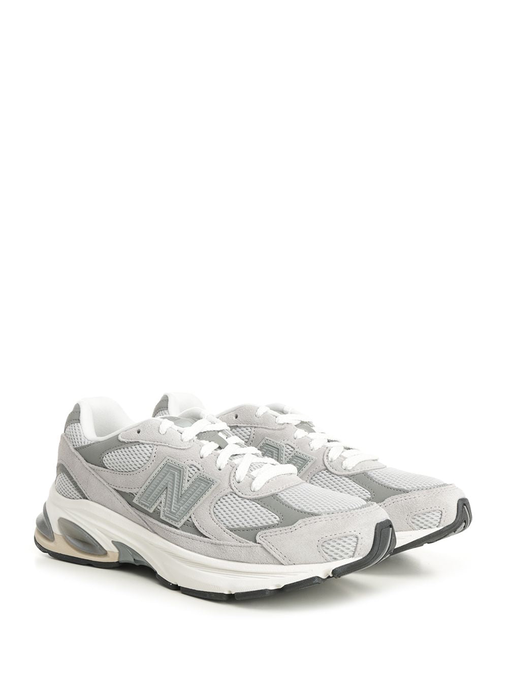 2010 Grey Leather/synthetic/mesh Sneaker