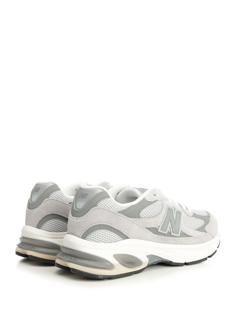 2010 Grey Leather/synthetic/mesh Sneaker