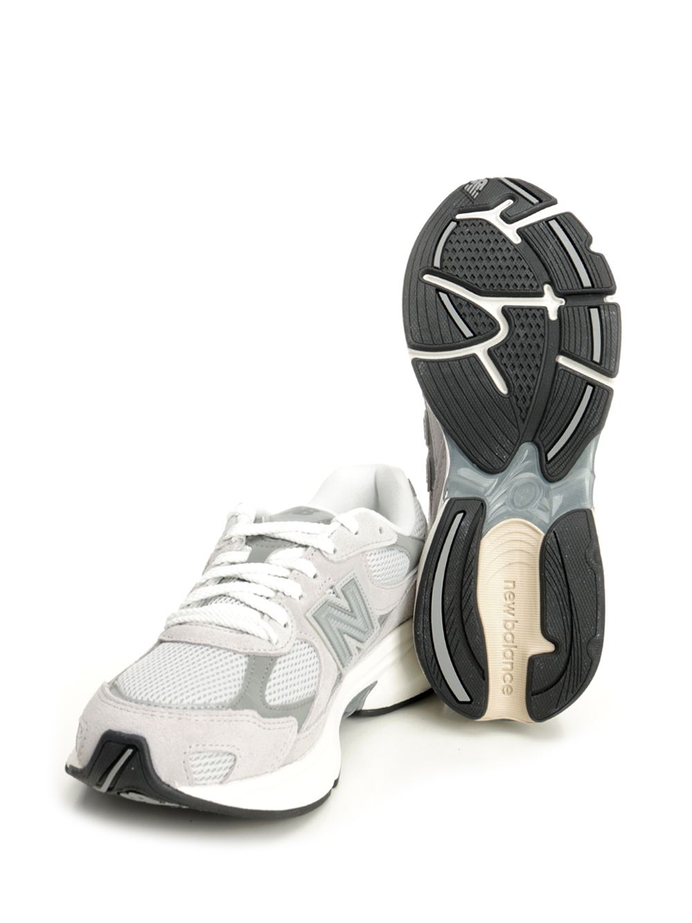 2010 Grey Leather/synthetic/mesh Sneaker