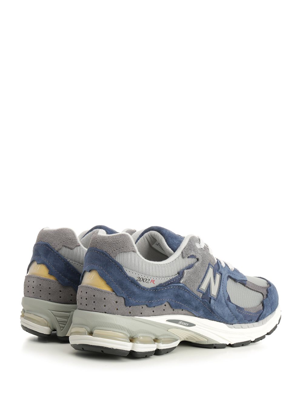 2002 Nb Navy - Raincloud Blue Suede/mesh Sneaker