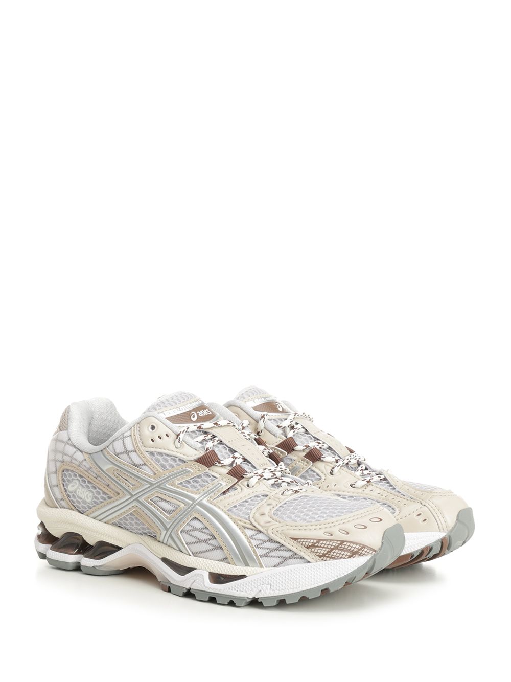 Gel-Nimbus 10.1 Sneakers Brown Synthetic Leather