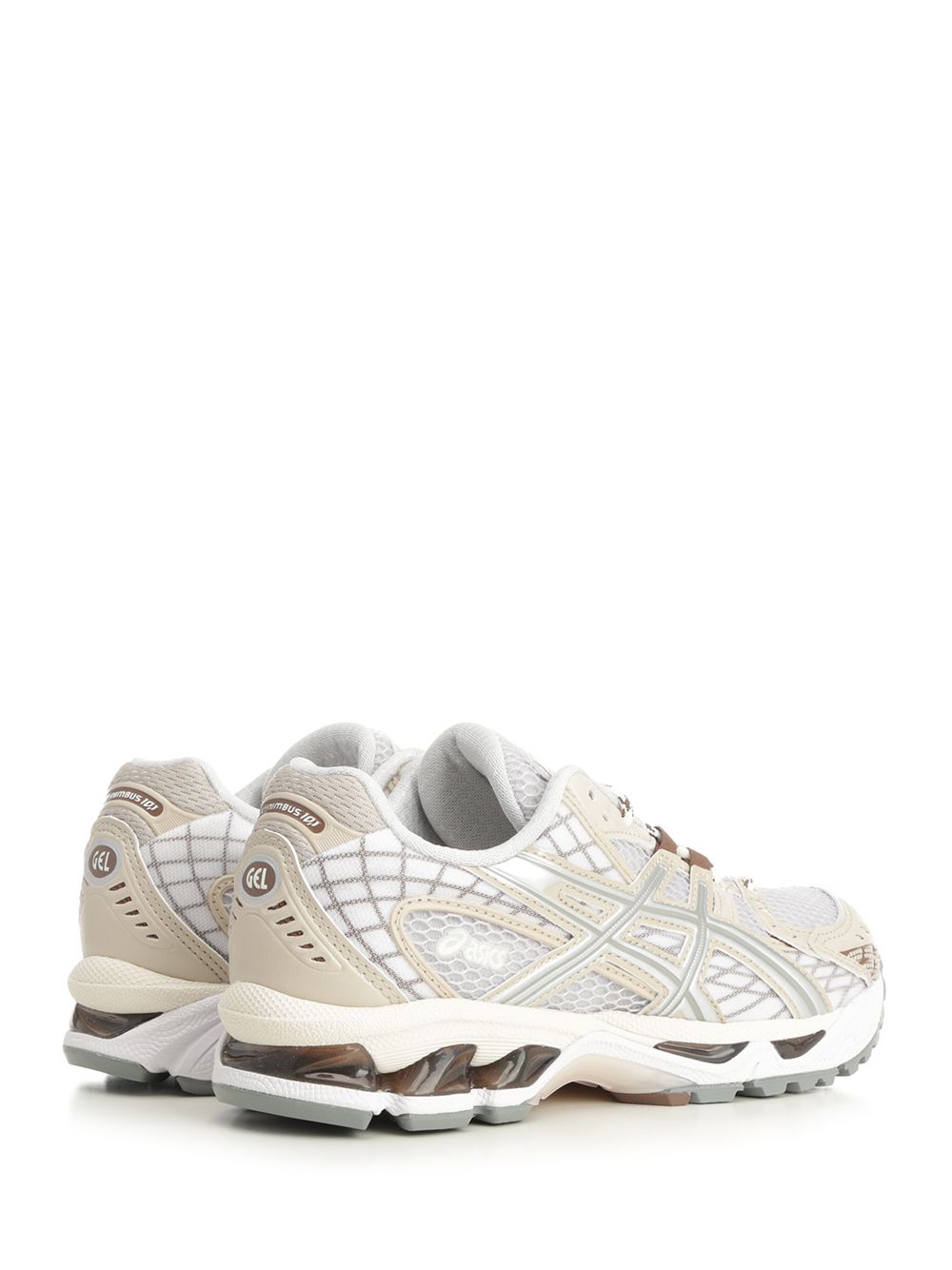 Gel-Nimbus 10.1 Sneakers Brown Synthetic Leather