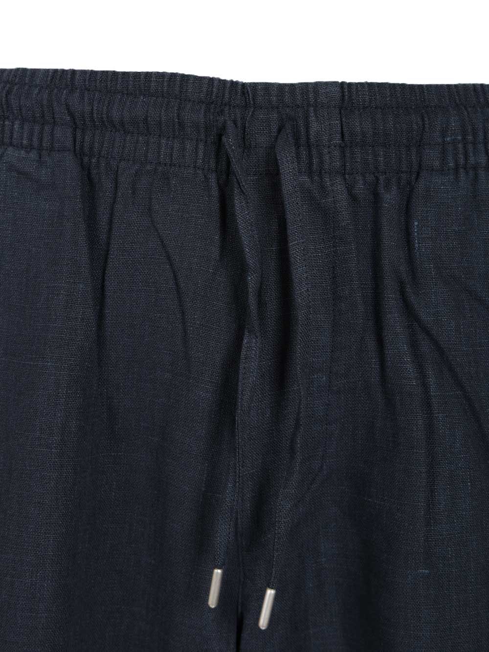 Linen Pants Blue Trousers