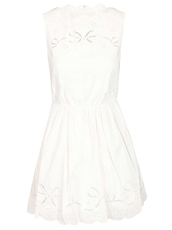 White Mini Dress Cotton